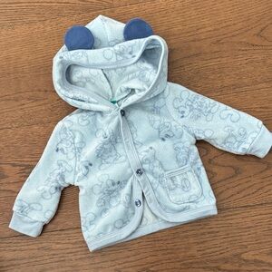 Disney Light Blue Kids Jacket with Ears